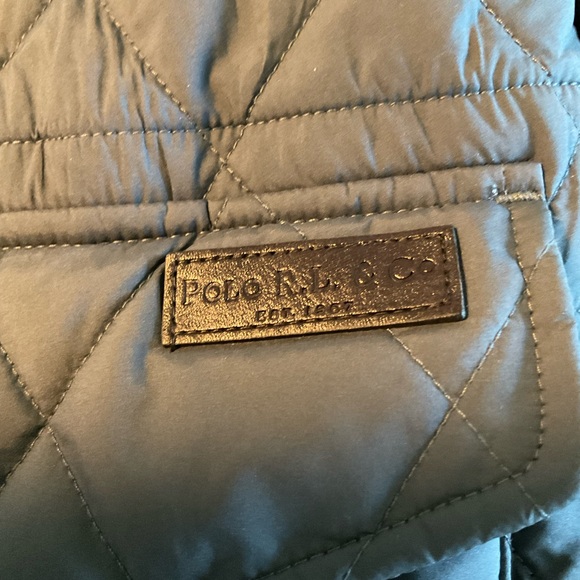 Polo Ralph Lauren Slate Grey Quilted Repellent Field Jacket NWOT, Size XL TG - Picture 8 of 14